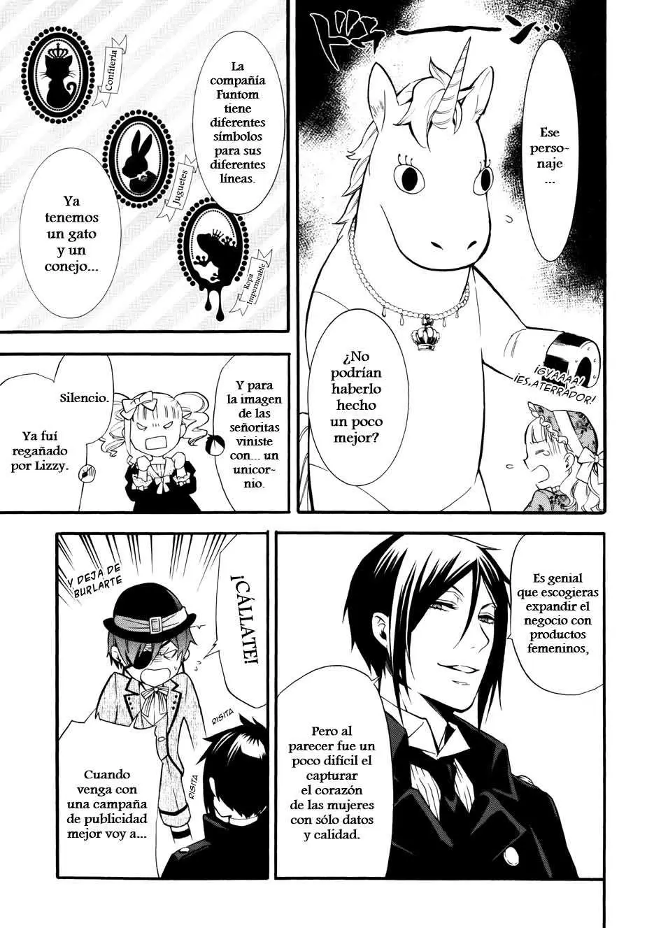 Black Butler capítulo 85, página 27