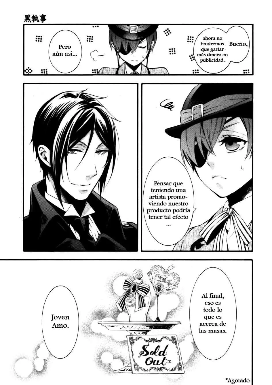 Black Butler capítulo 85, página 40