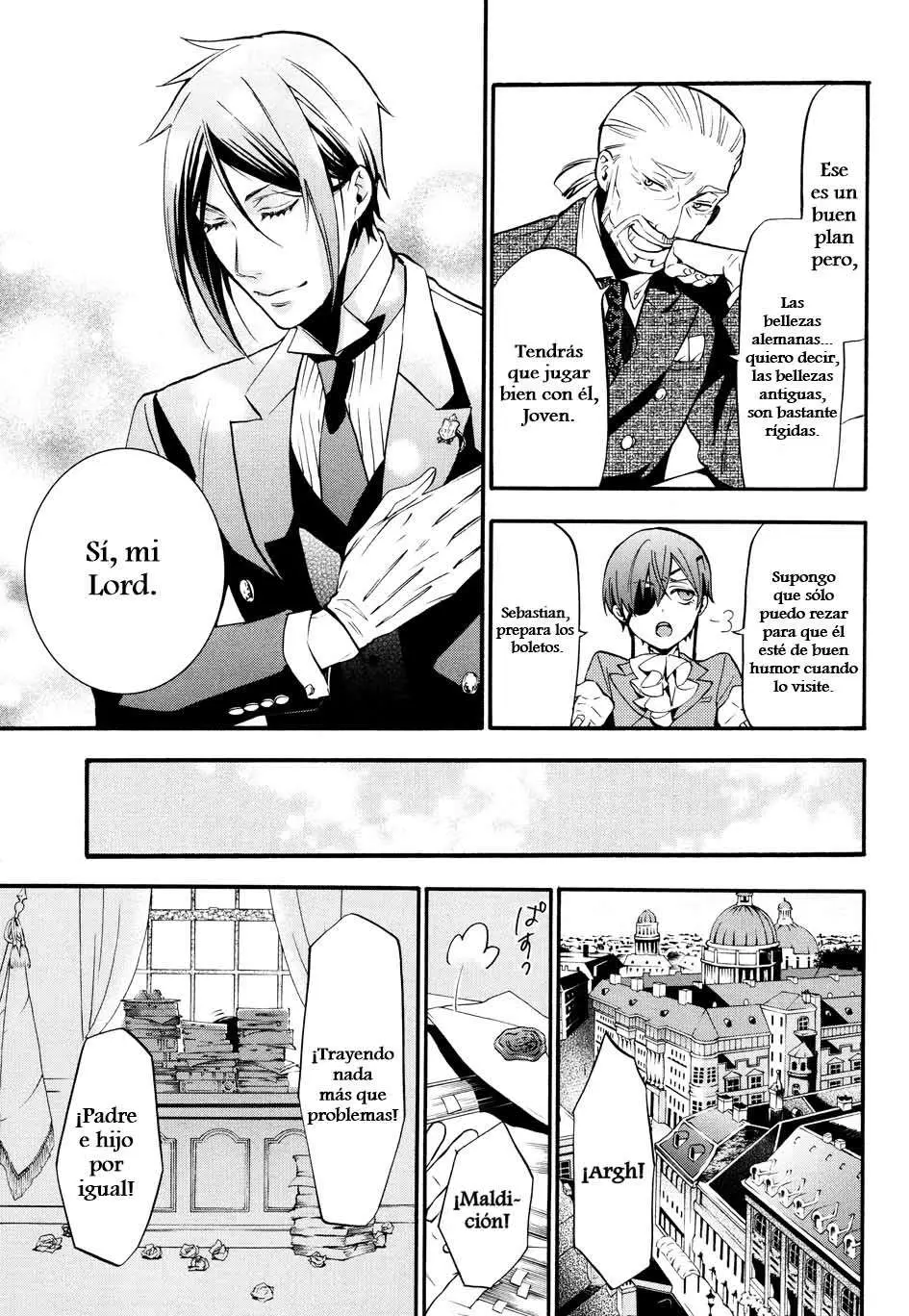Black Butler capítulo 86, página 21