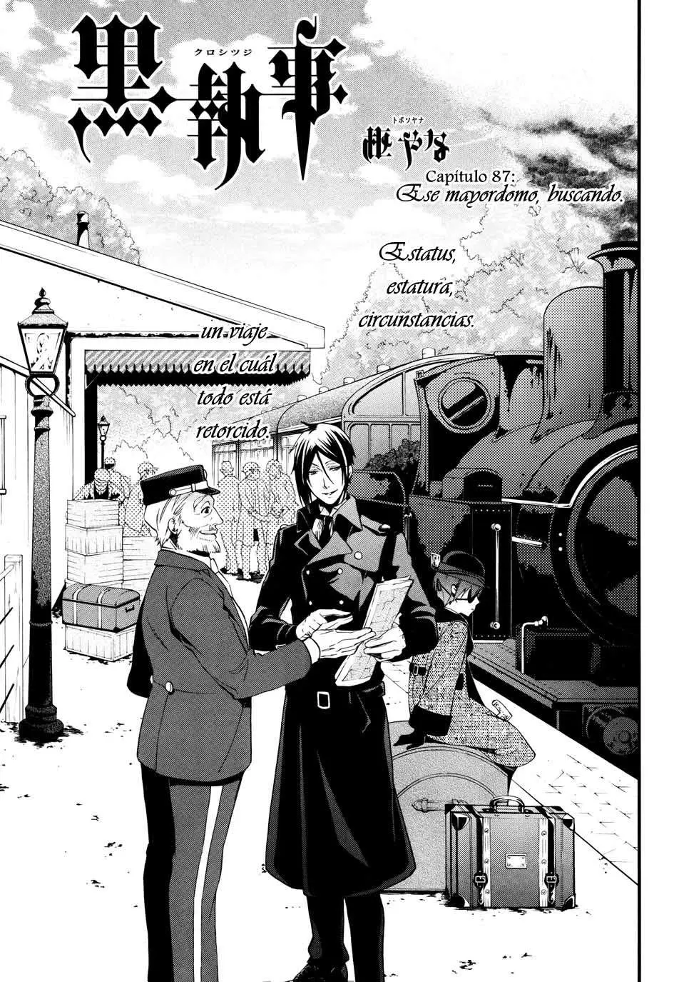 Black Butler capítulo 87, página 3