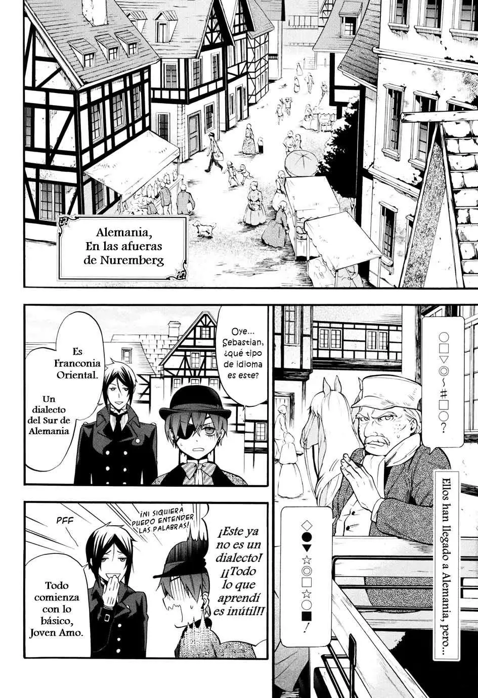 Black Butler capítulo 87, página 4