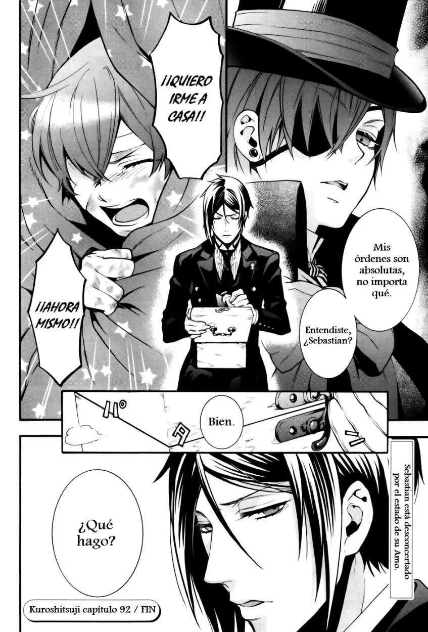Black Butler capítulo 92, página 37