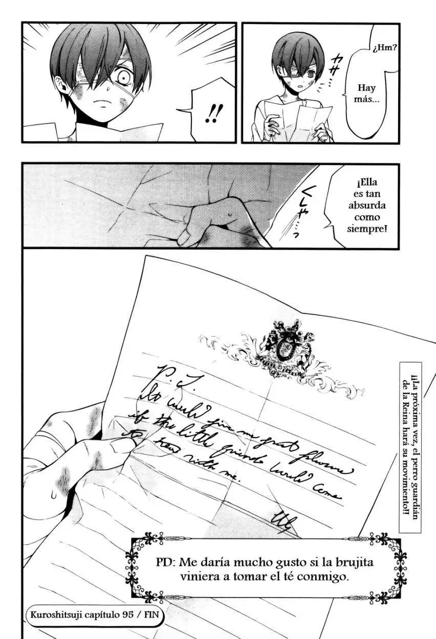 Black Butler capítulo 95, página 34