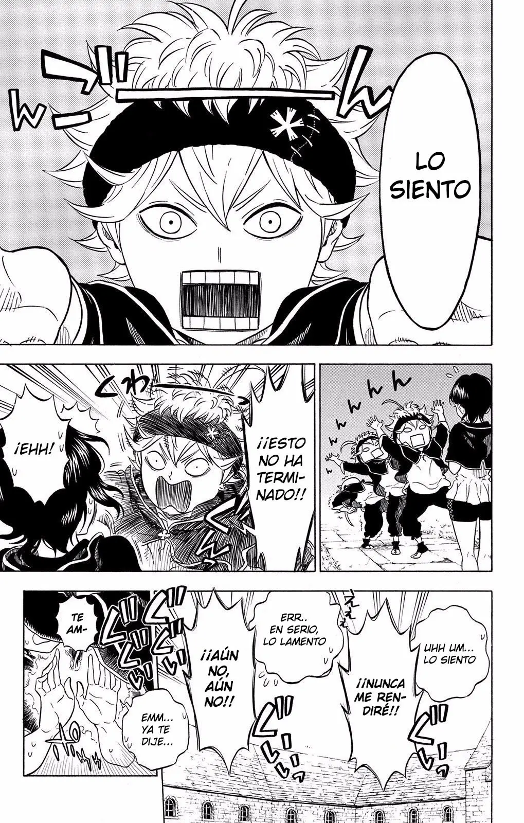 Black Clover capítulo 0, página 4
