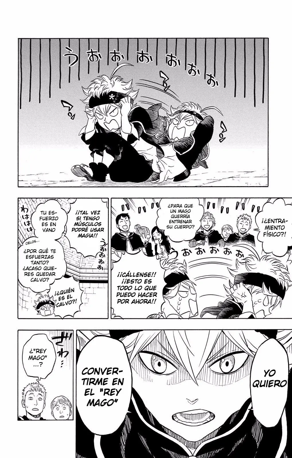 Black Clover capítulo 0, página 9