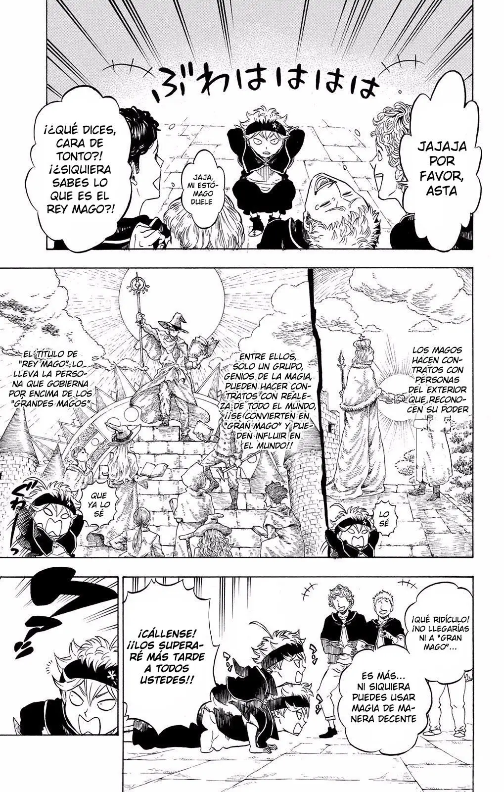 Black Clover capítulo 0, página 10