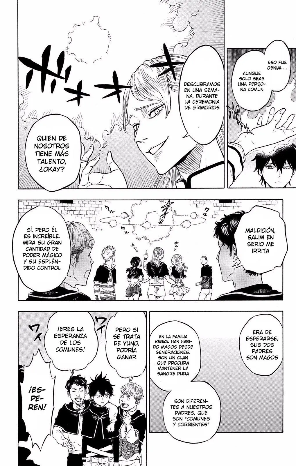 Black Clover capítulo 0, página 13