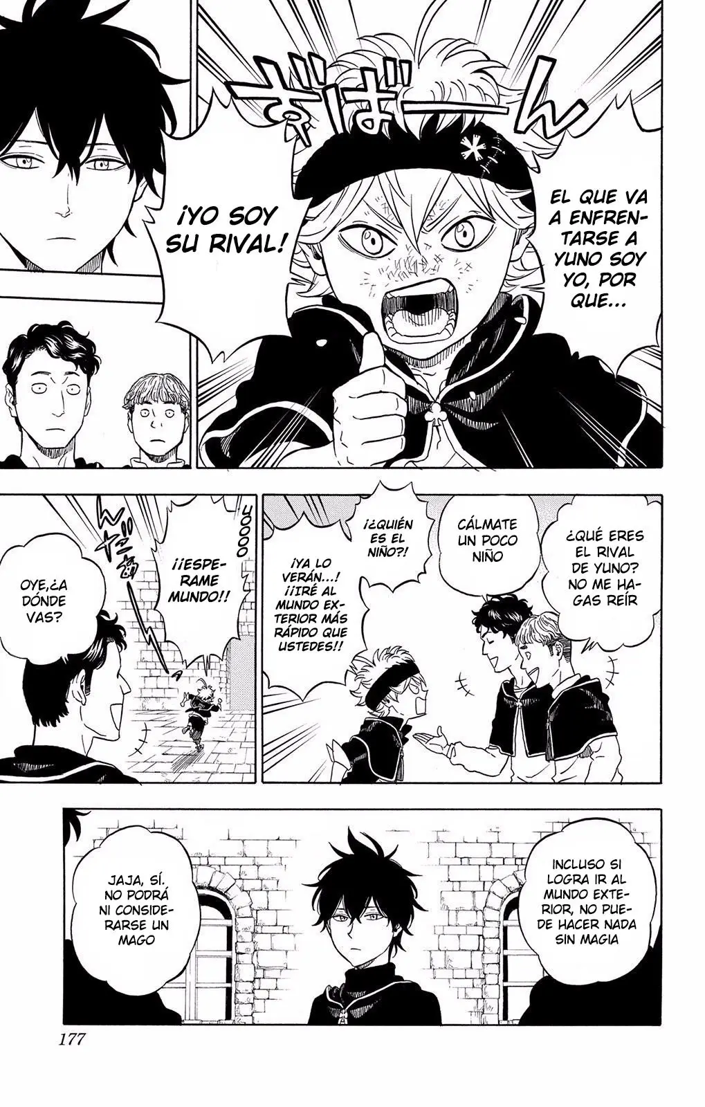 Black Clover capítulo 0, página 14