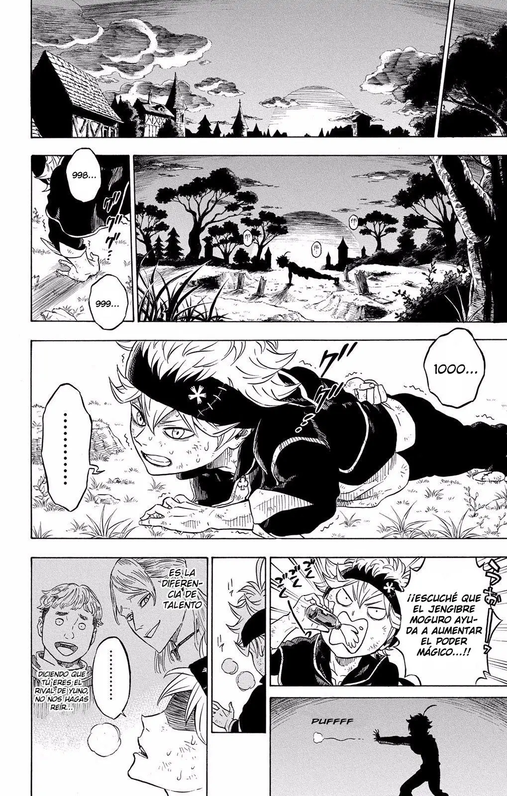 Black Clover capítulo 0, página 15