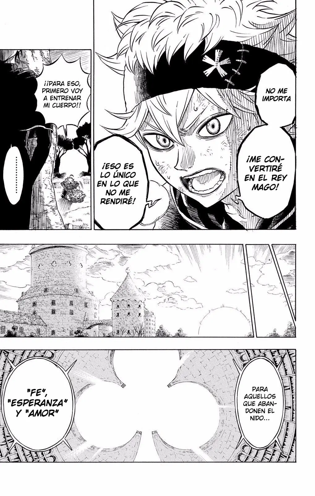 Black Clover capítulo 0, página 16