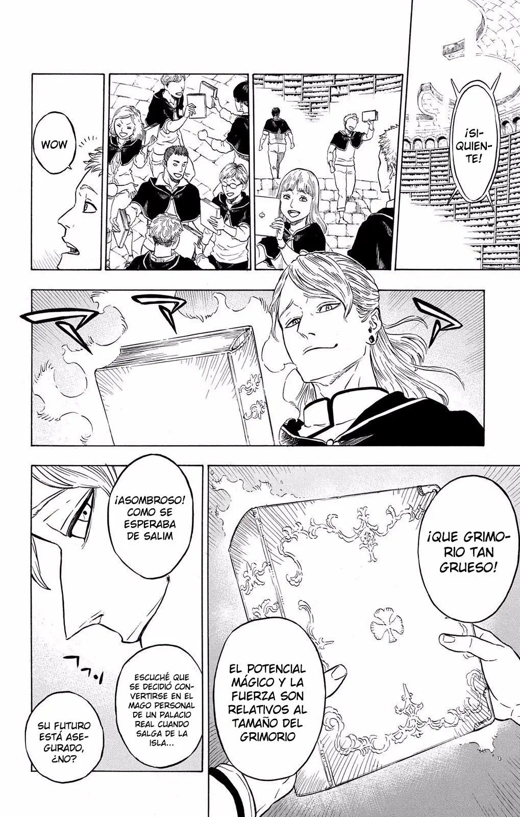 Black Clover capítulo 0, página 19