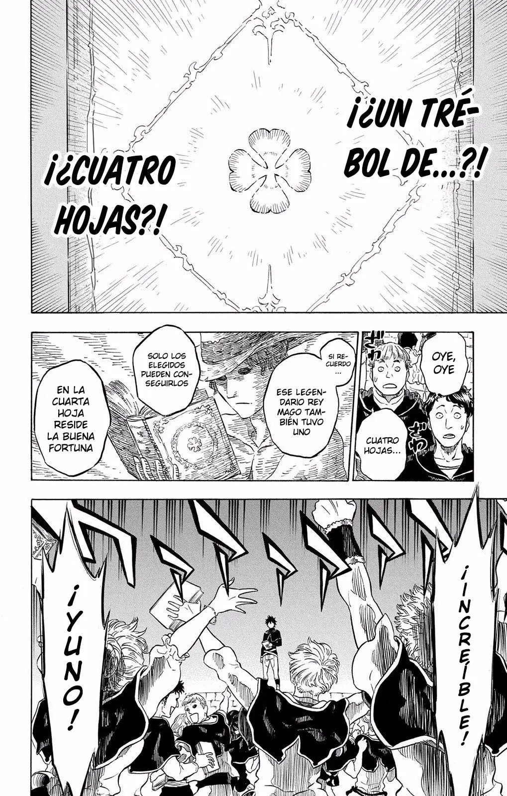 Black Clover capítulo 0, página 21