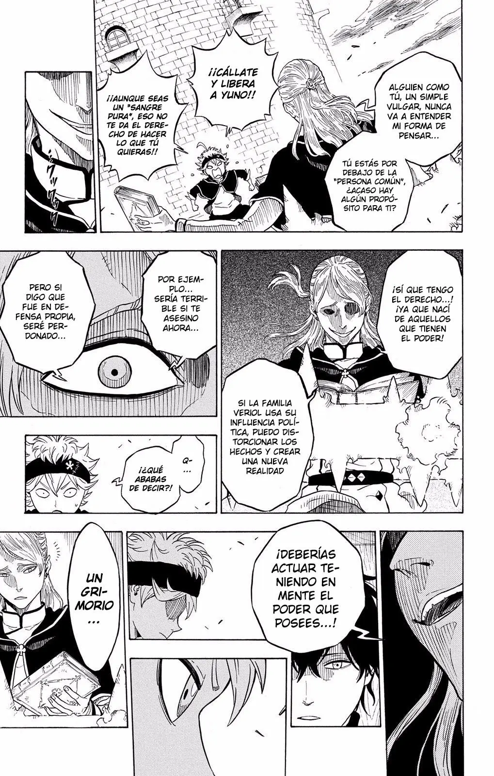 Black Clover capítulo 0, página 34