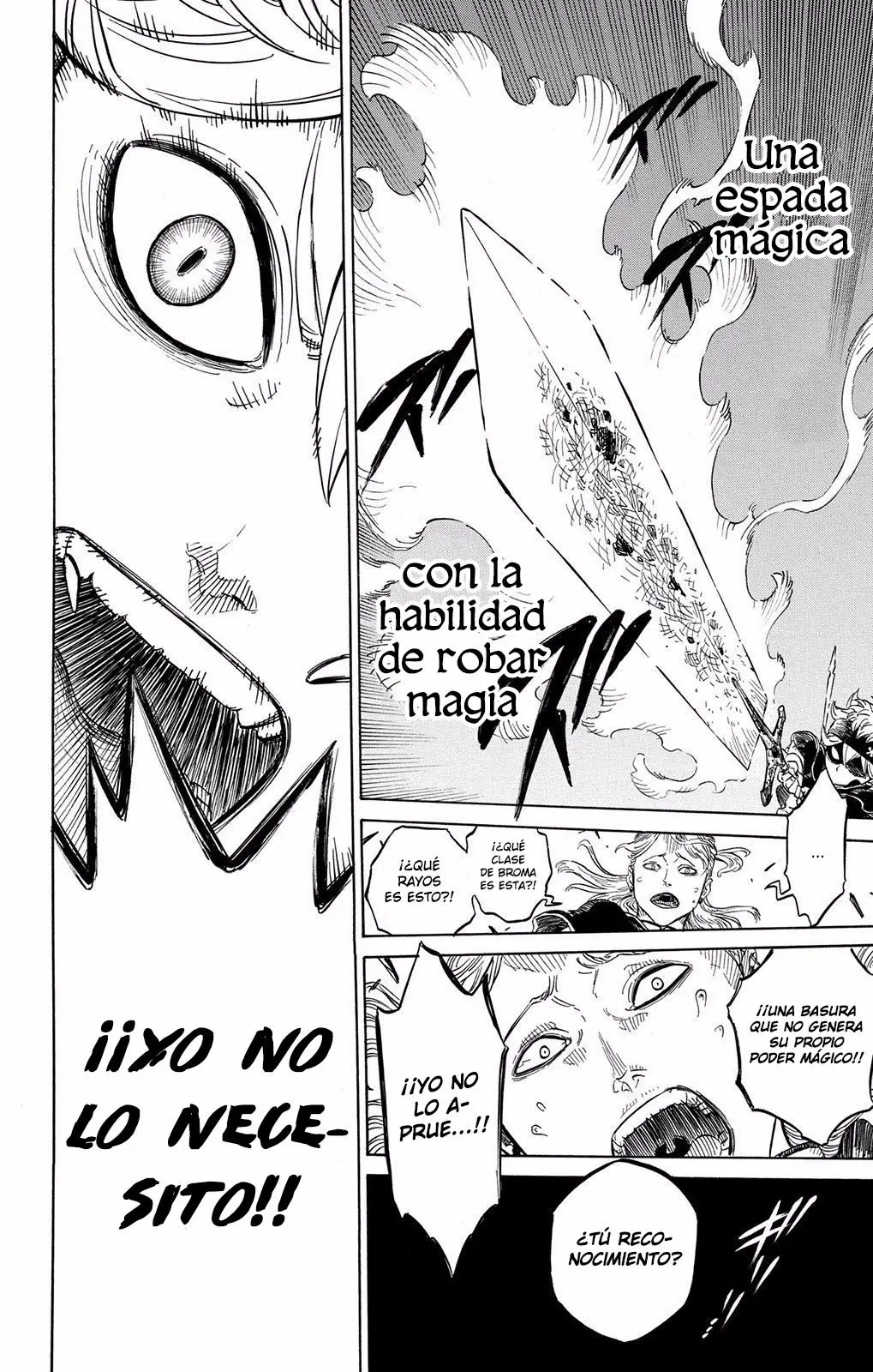 Black Clover capítulo 0, página 47