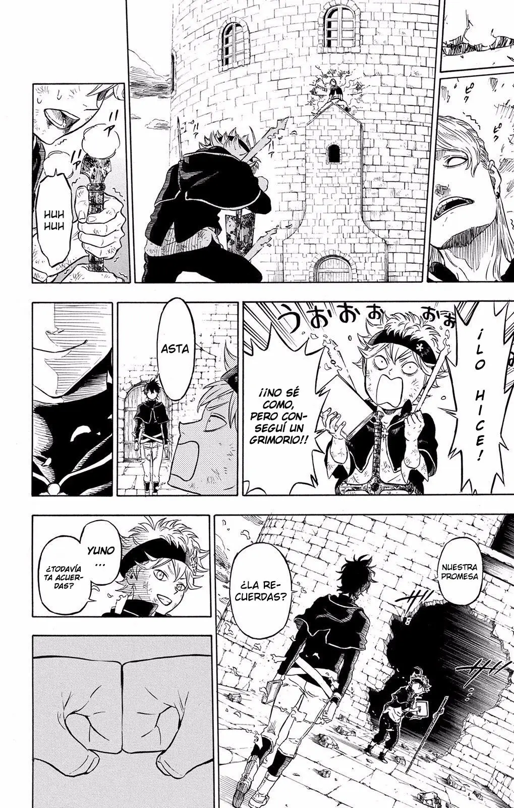 Black Clover capítulo 0, página 49