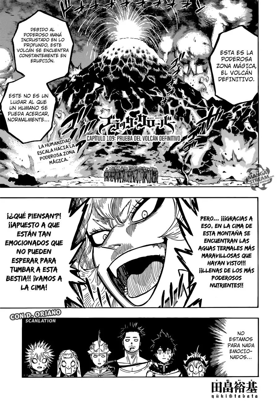 Black Clover capítulo 109, página 2