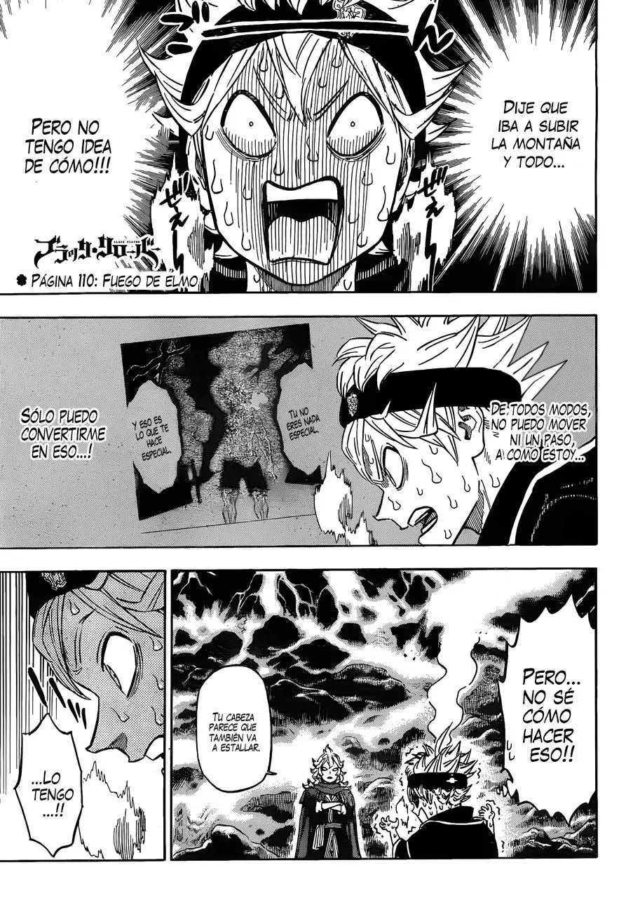Black Clover capítulo 110, página 1