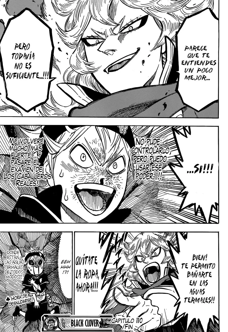 Black Clover capítulo 110, página 17
