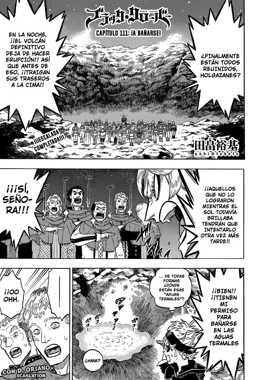Black Clover capítulo 111, página 2
