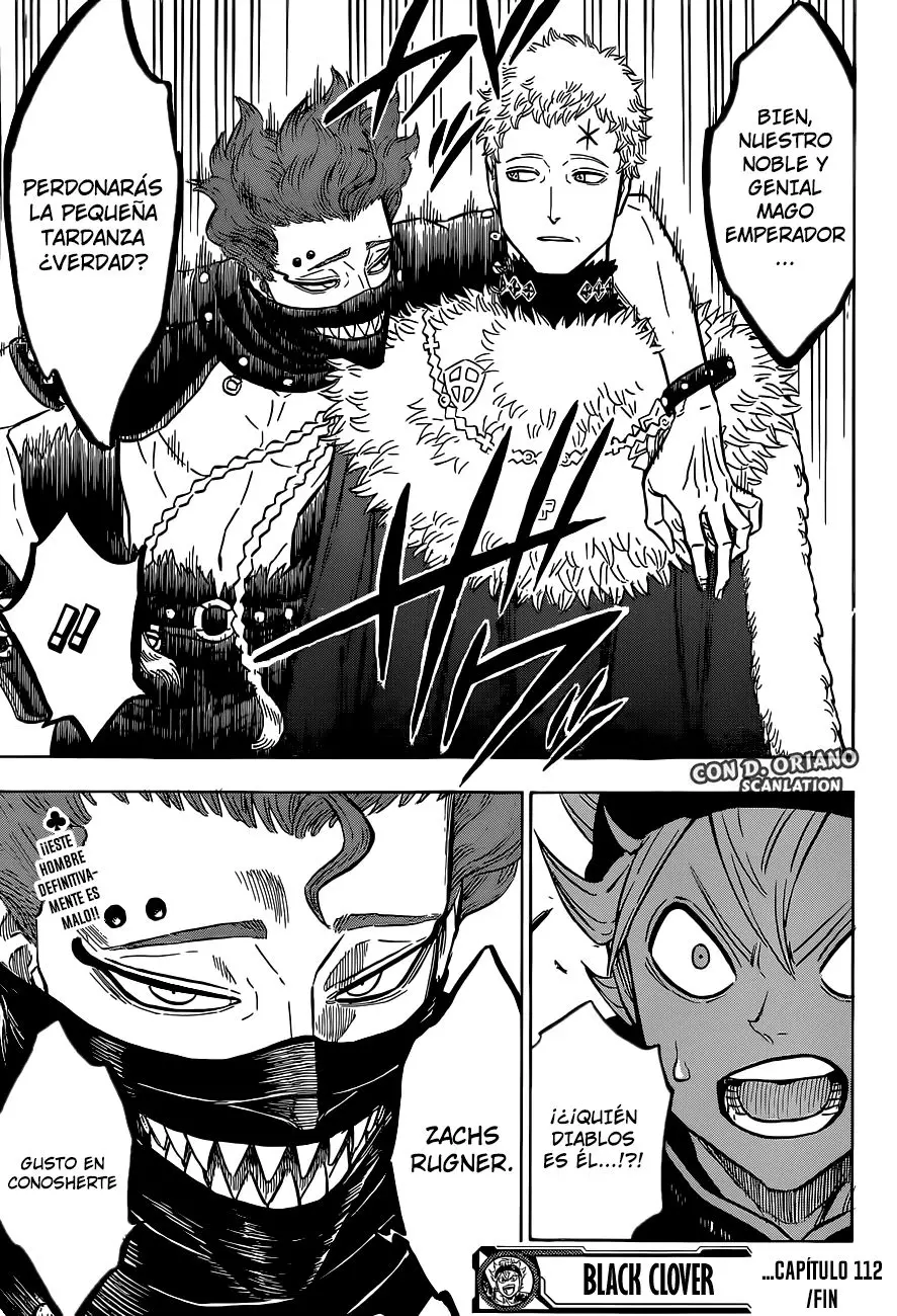 Black Clover capítulo 112, página 23