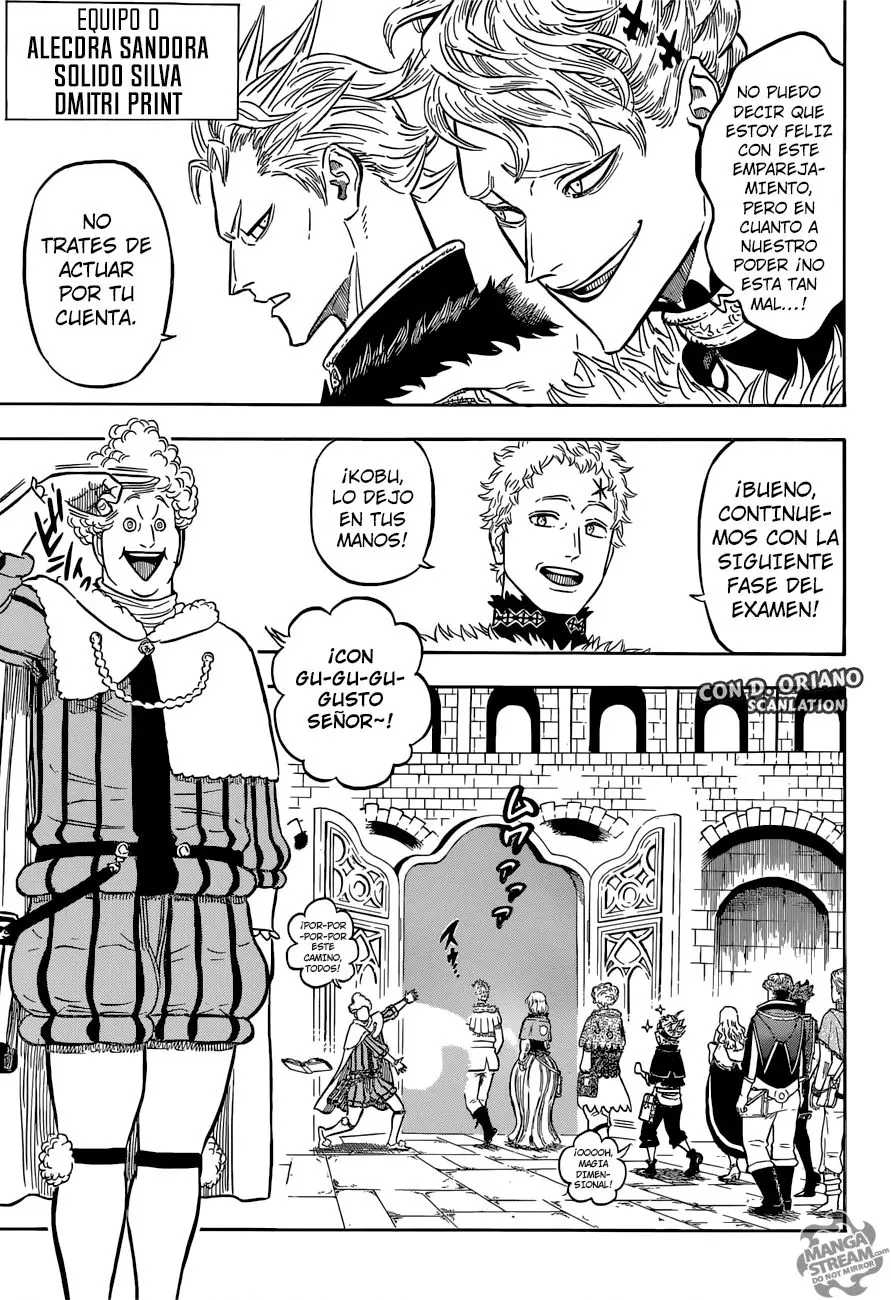 Black Clover capítulo 113, página 8