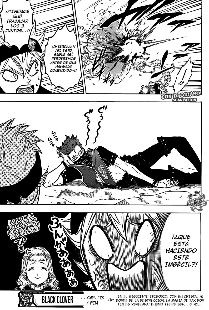 Black Clover capítulo 113, página 16