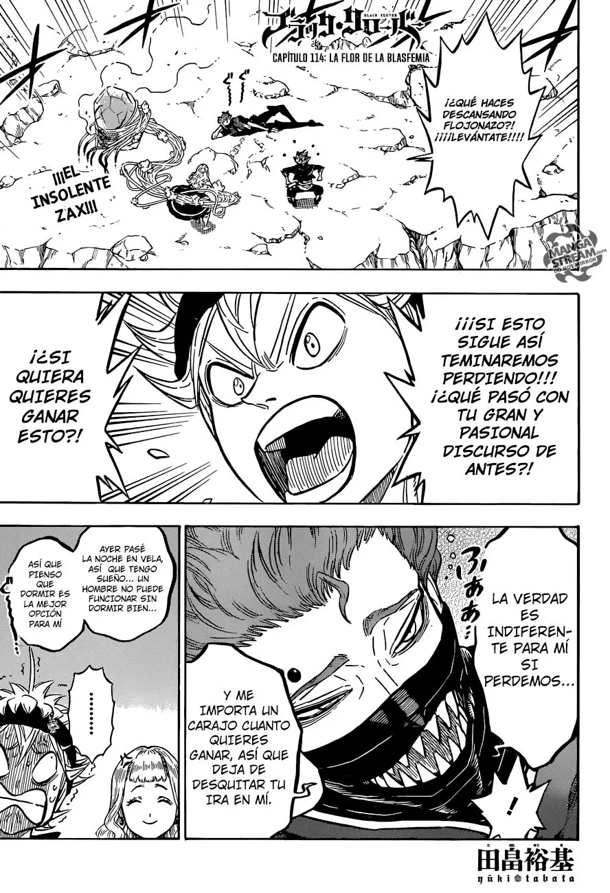 Black Clover capítulo 114, página 1
