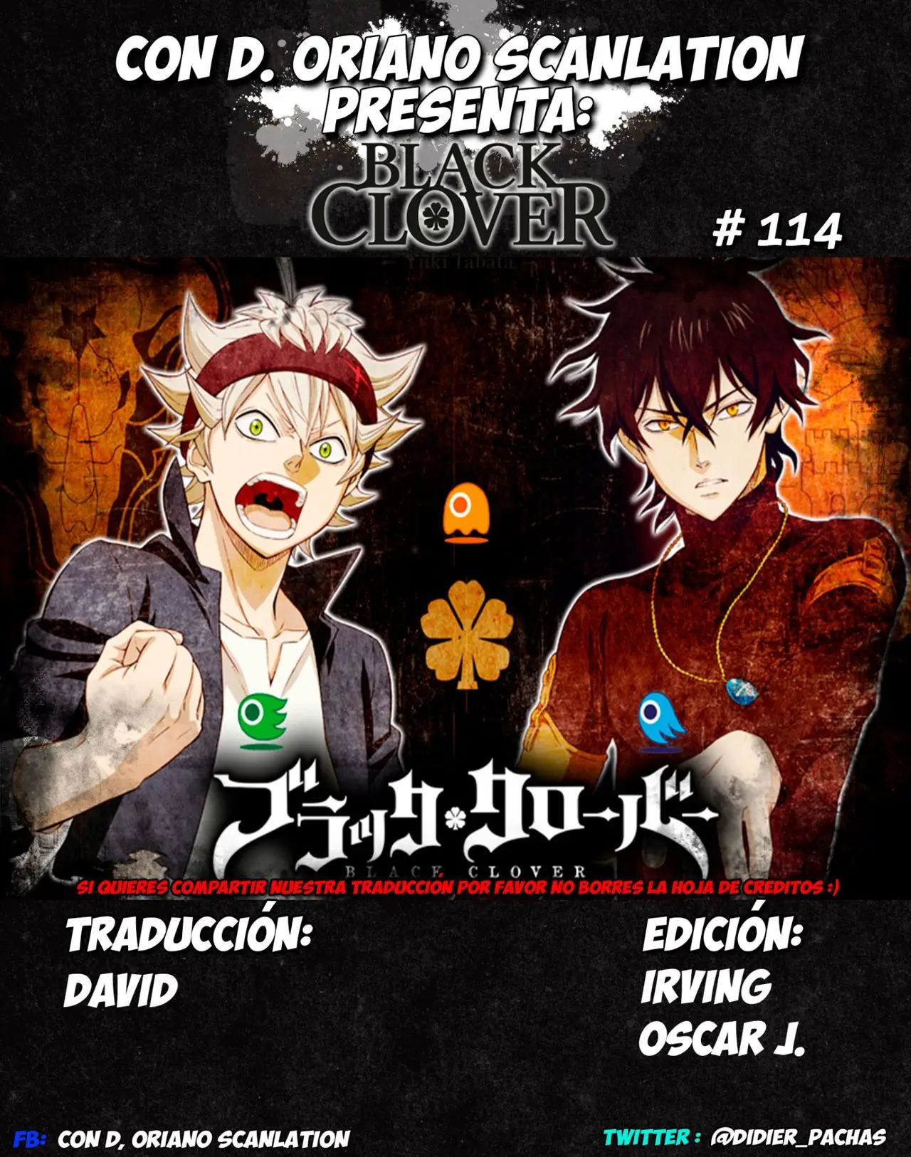 Black Clover capítulo 114, página 2