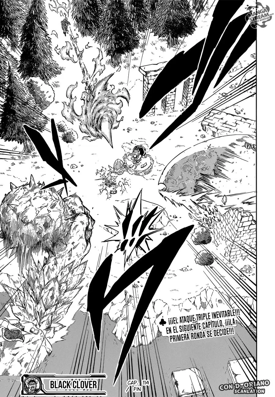 Black Clover capítulo 114, página 18