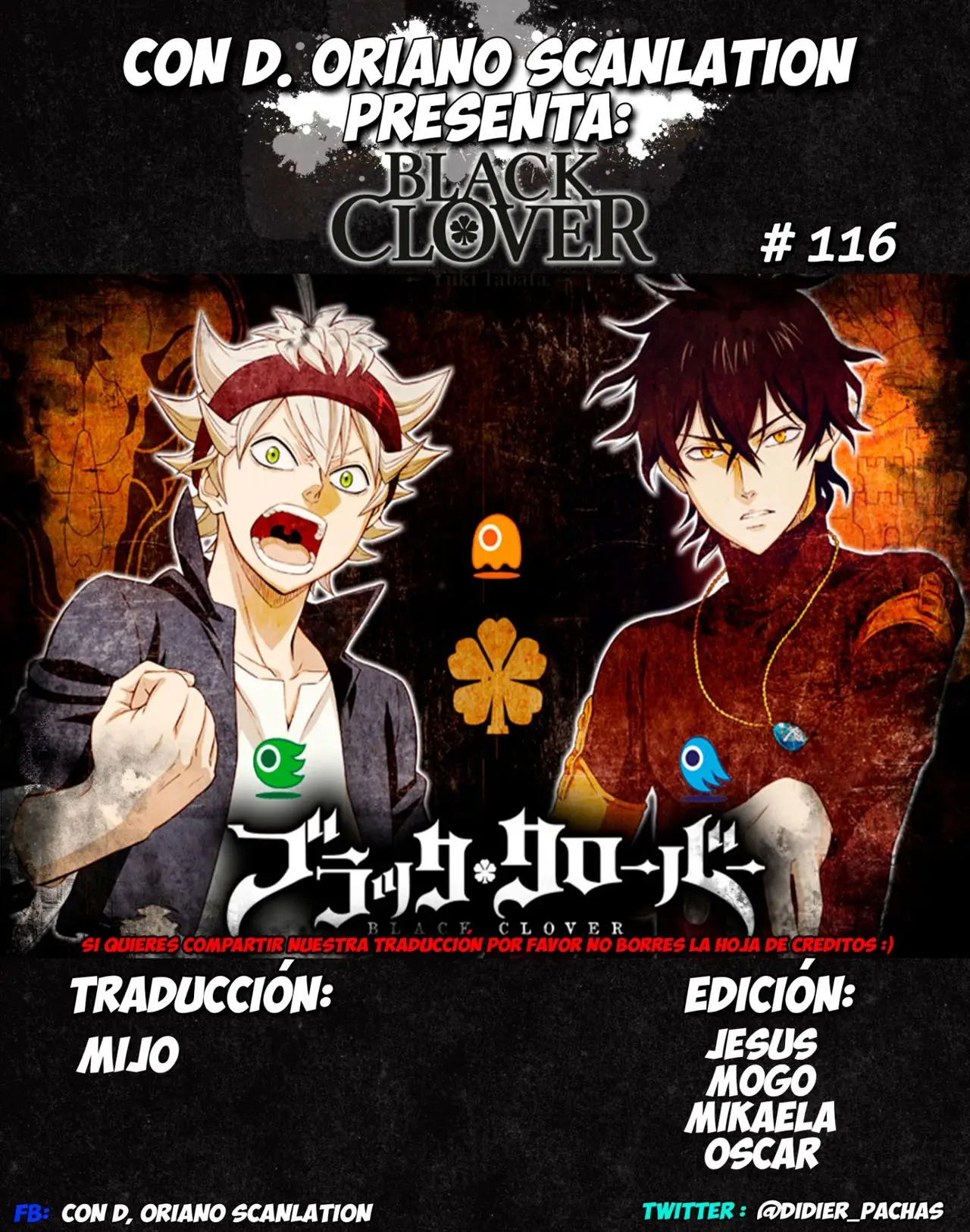 Black Clover capítulo 116, página 1