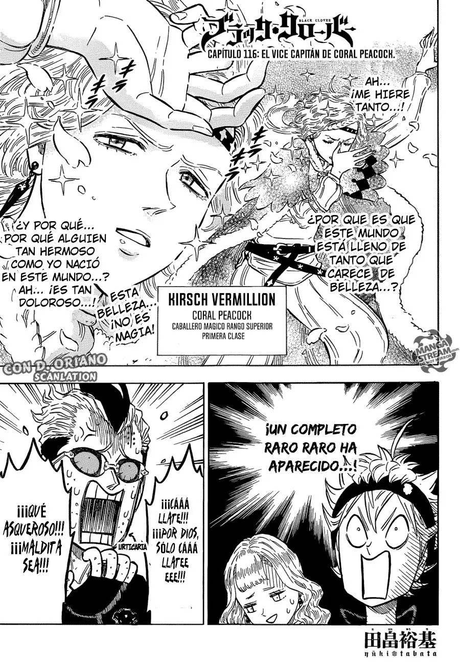 Black Clover capítulo 116, página 2