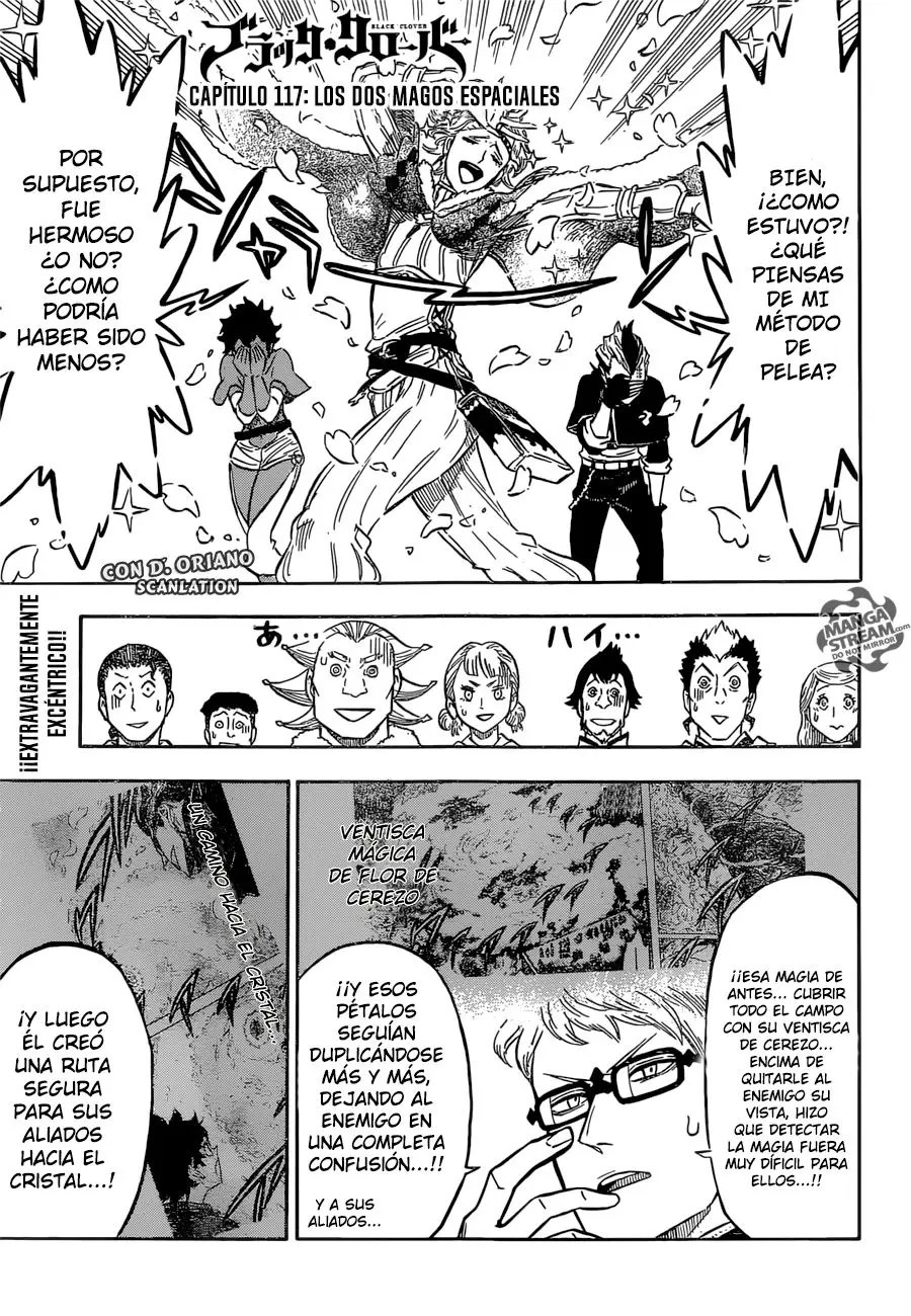 Black Clover capítulo 117, página 2