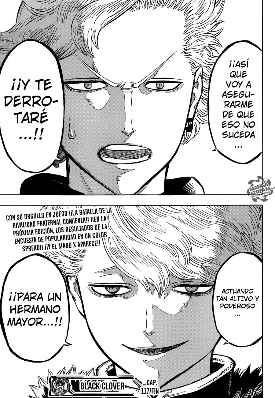 Black Clover capítulo 117, página 18