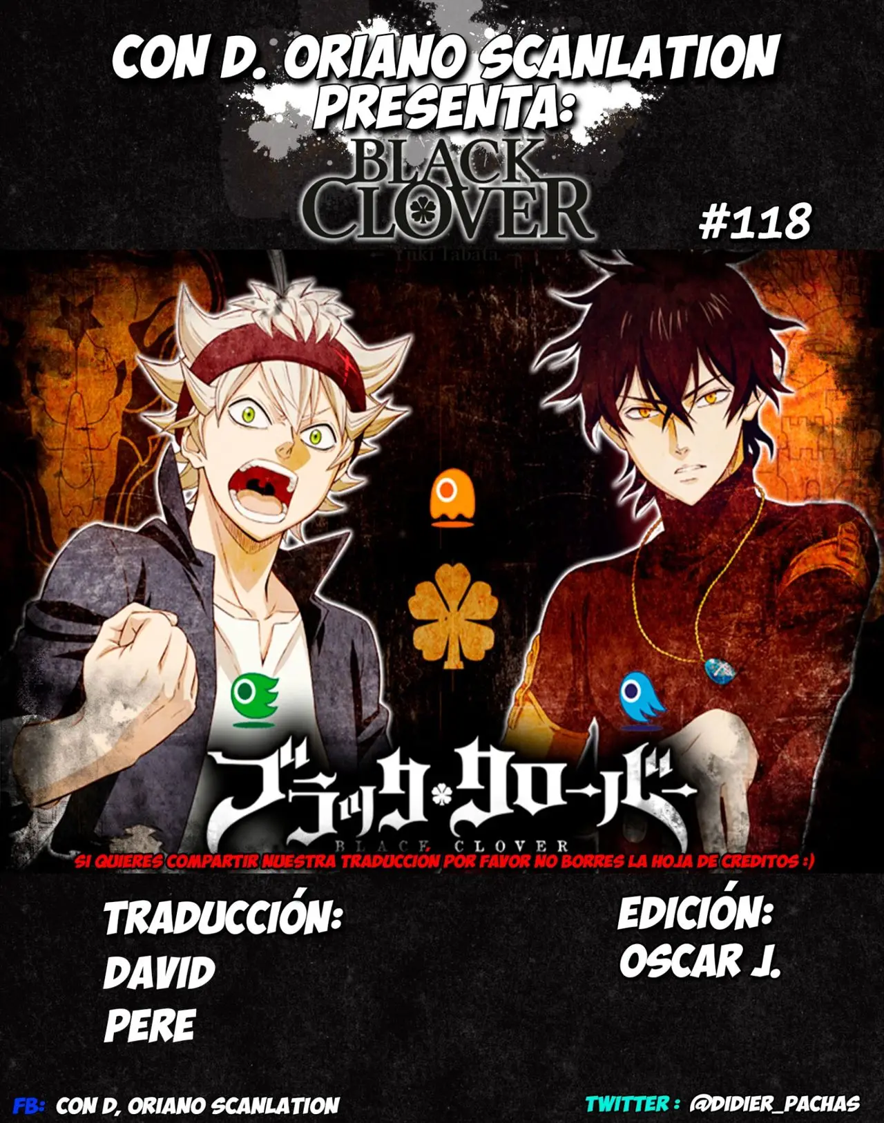 Black Clover capítulo 118, página 1