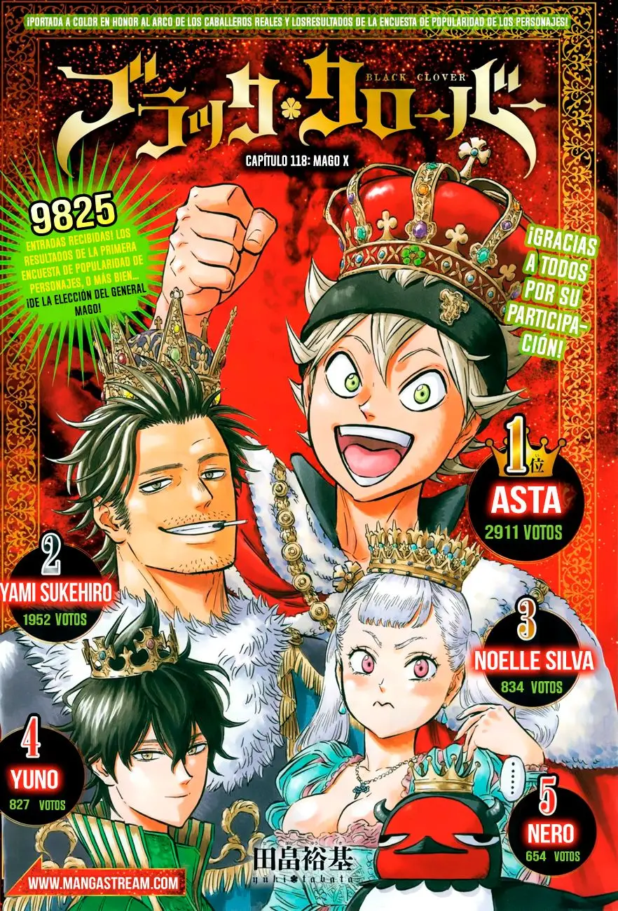 Black Clover capítulo 118, página 2
