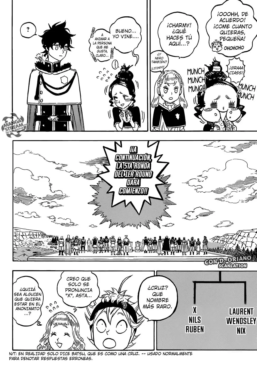 Black Clover capítulo 118, página 5