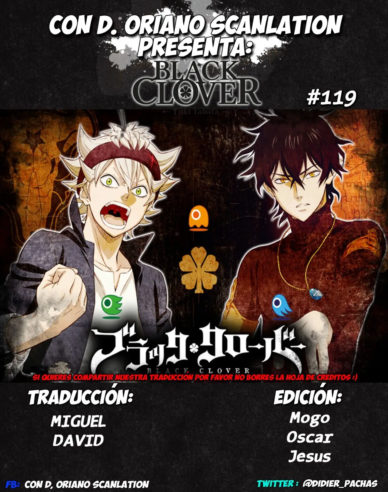 Black Clover capítulo 119, página 1