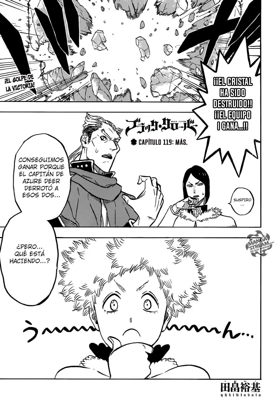 Black Clover capítulo 119, página 2