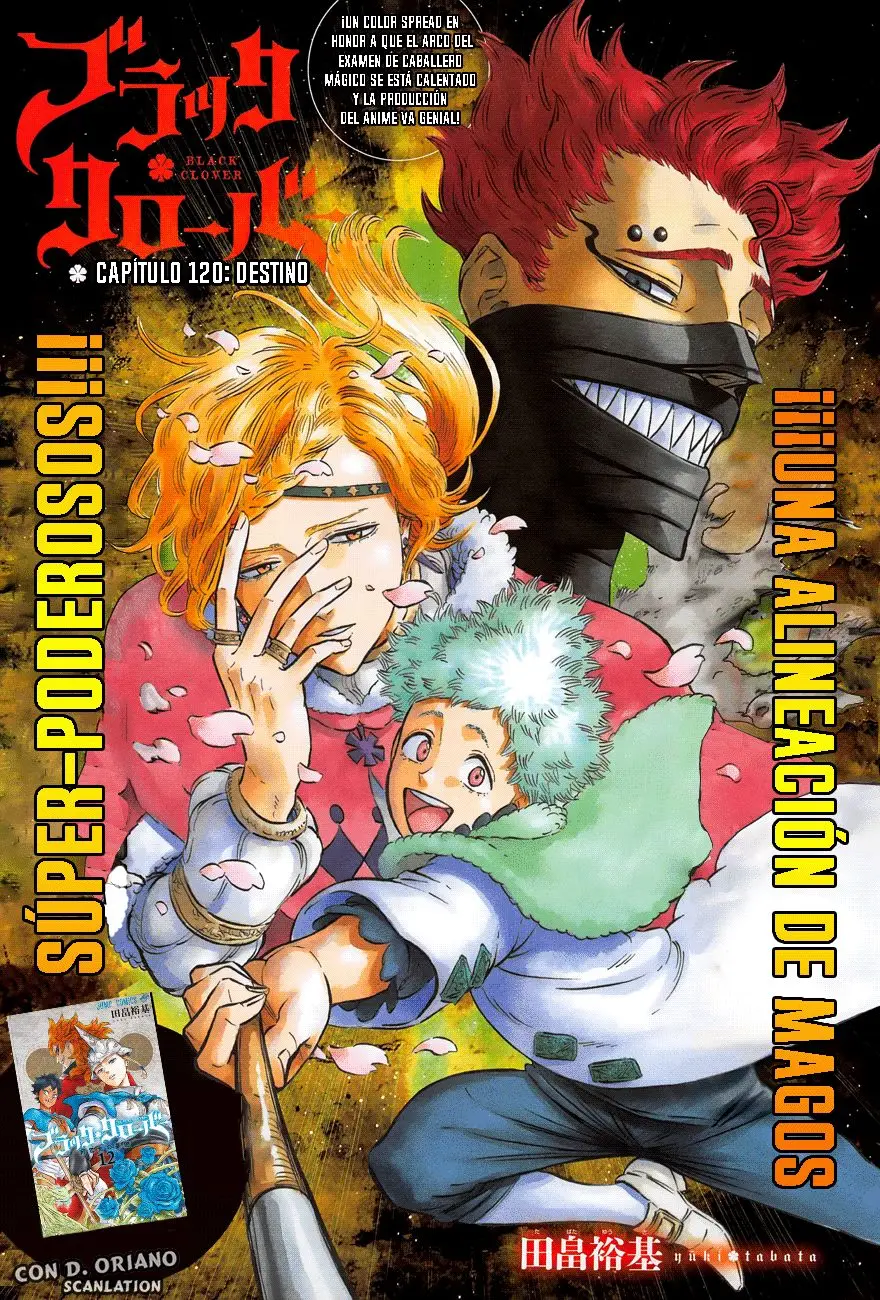 Black Clover capítulo 120, página 2