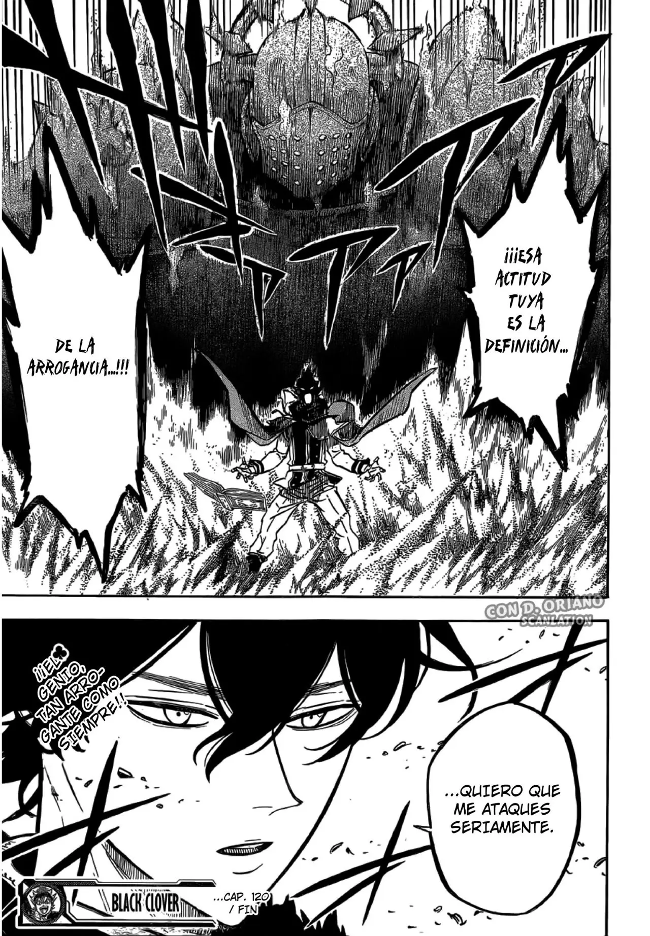 Black Clover capítulo 120, página 20