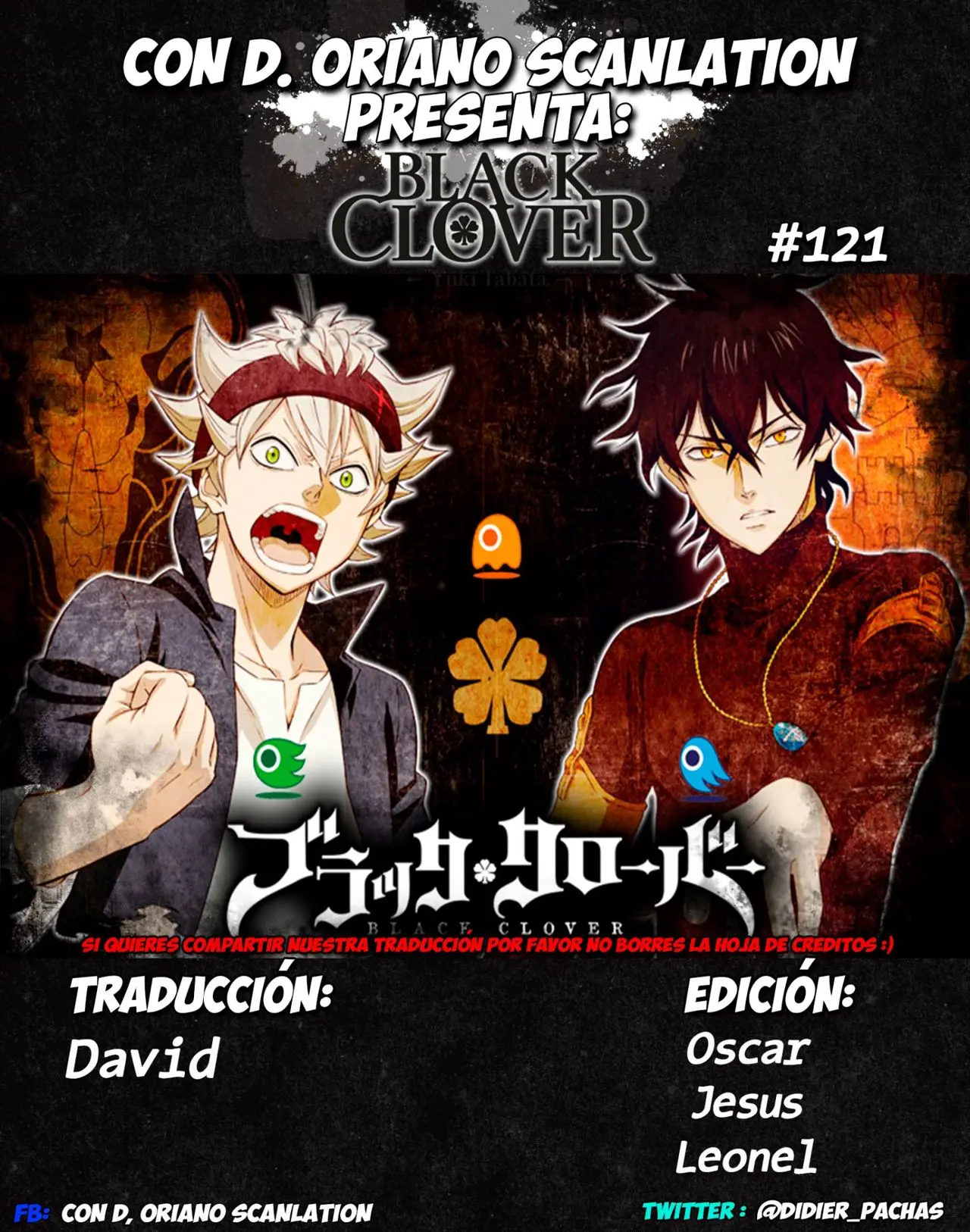 Black Clover capítulo 121, página 1