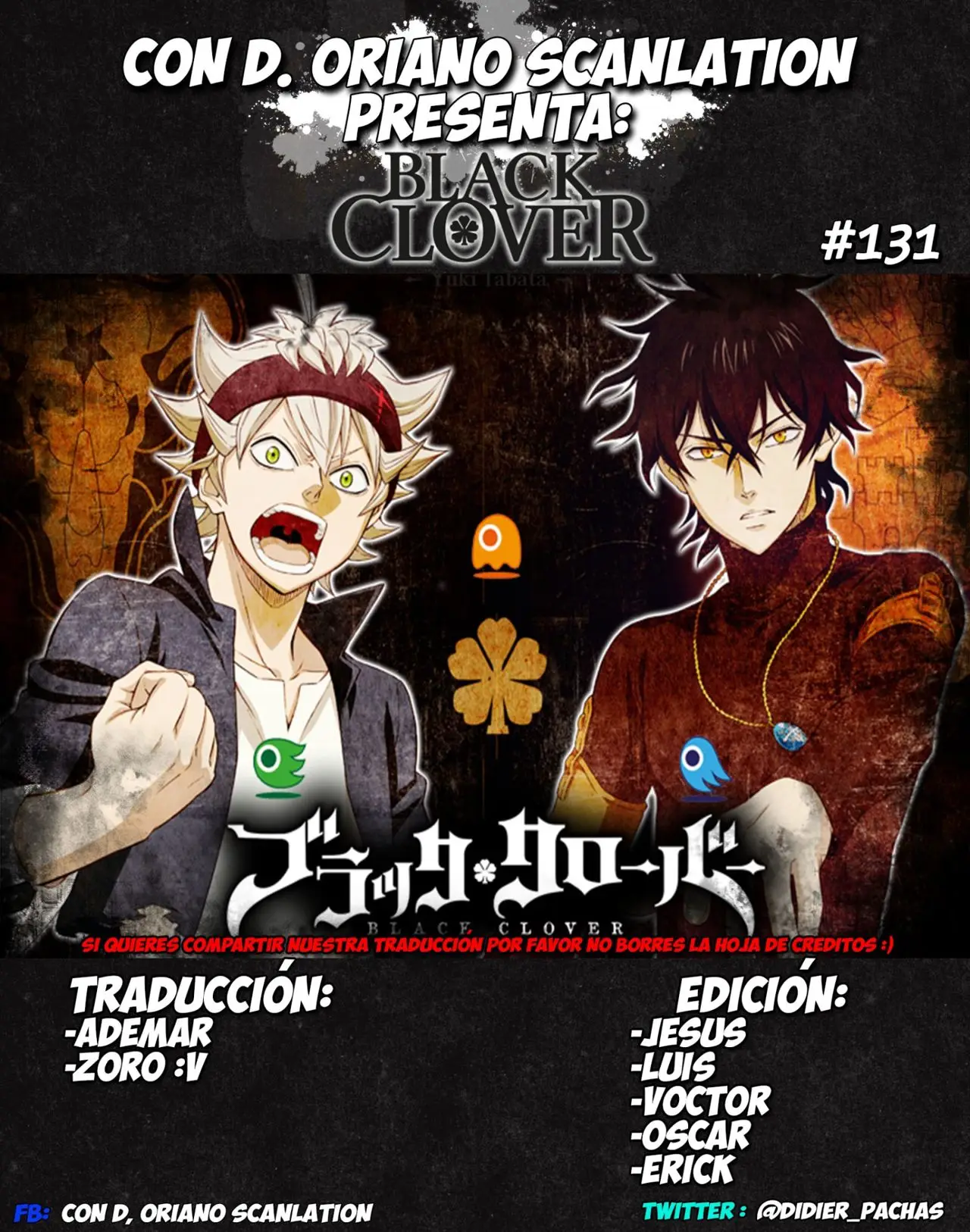 Black Clover capítulo 131, página 1