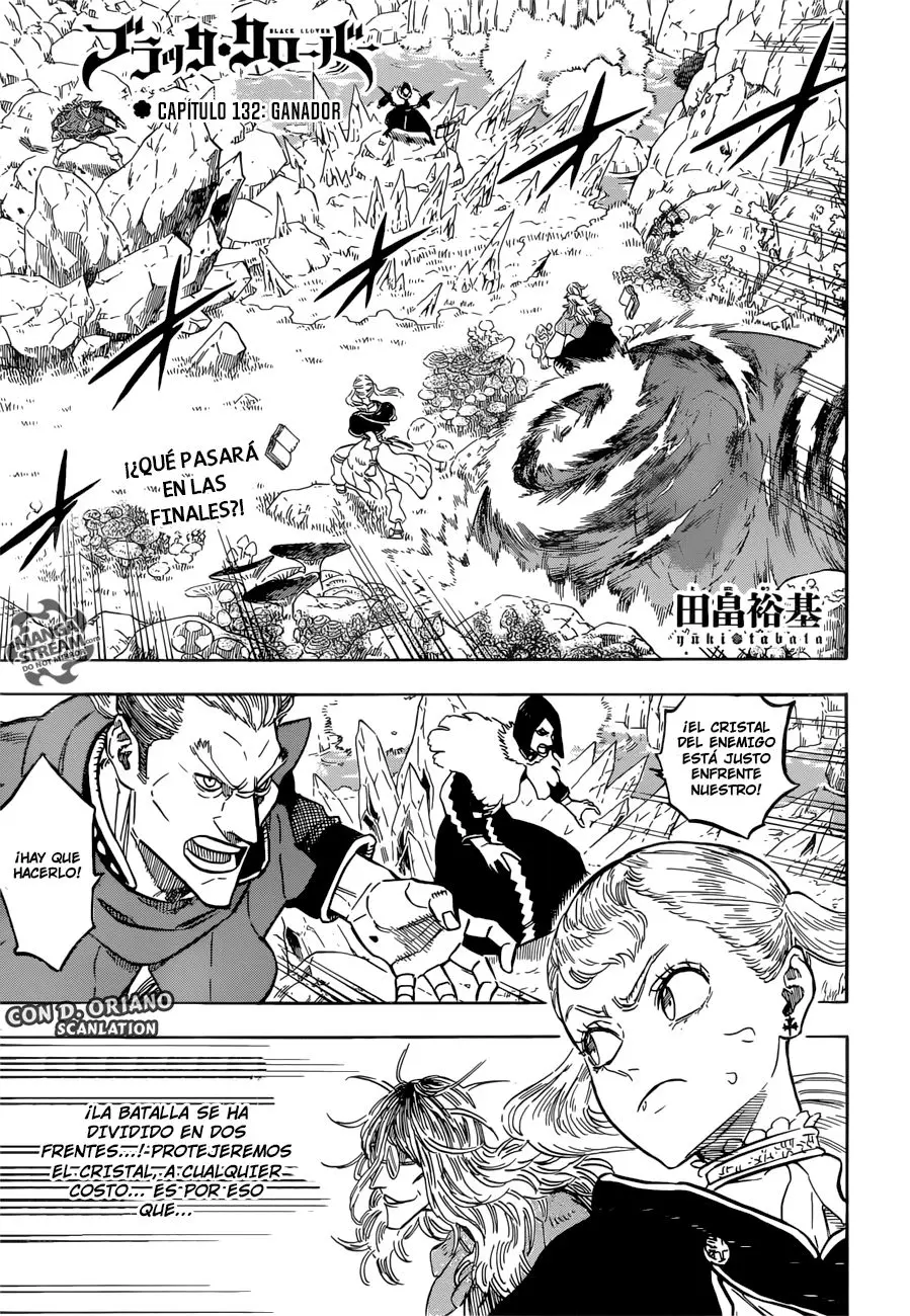 Black Clover capítulo 132, página 2