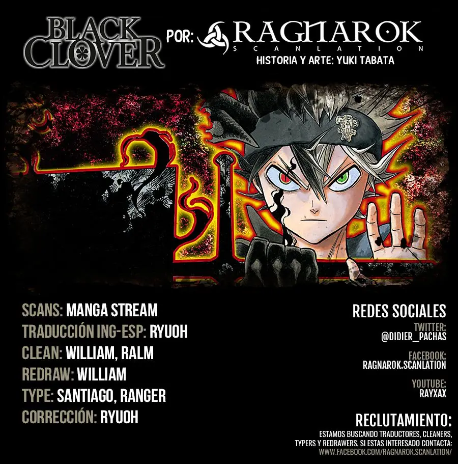 Black Clover capítulo 153, página 1