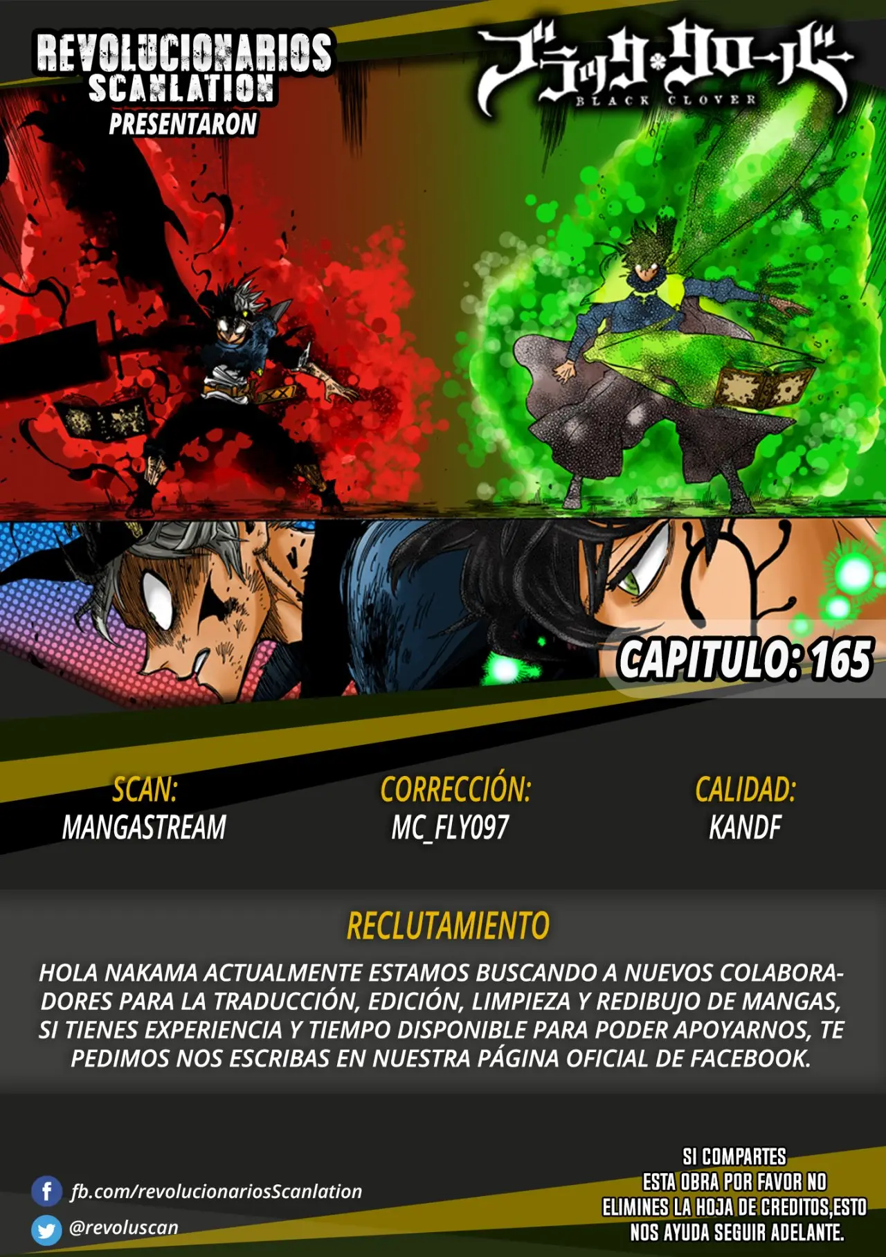 Black Clover capítulo 165, página 16