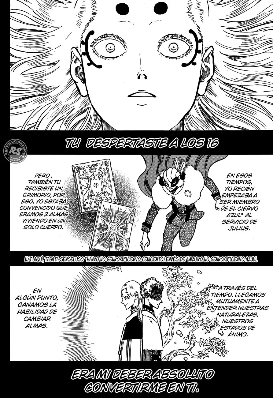 Black Clover capítulo 166, página 5