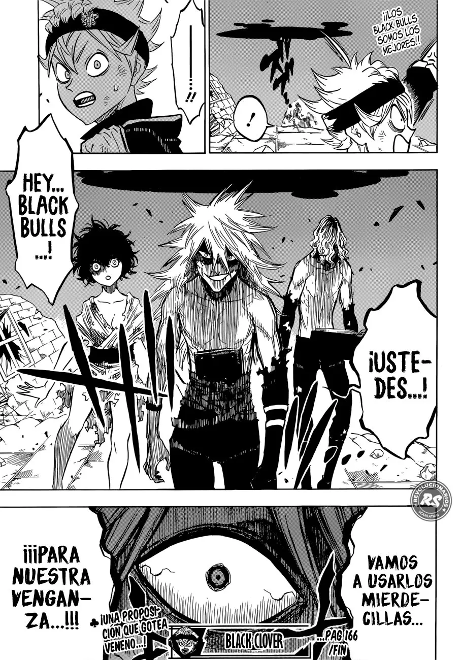 Black Clover capítulo 166, página 16