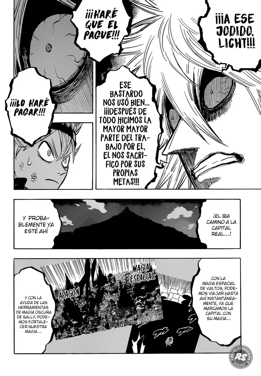 Black Clover capítulo 167, página 3