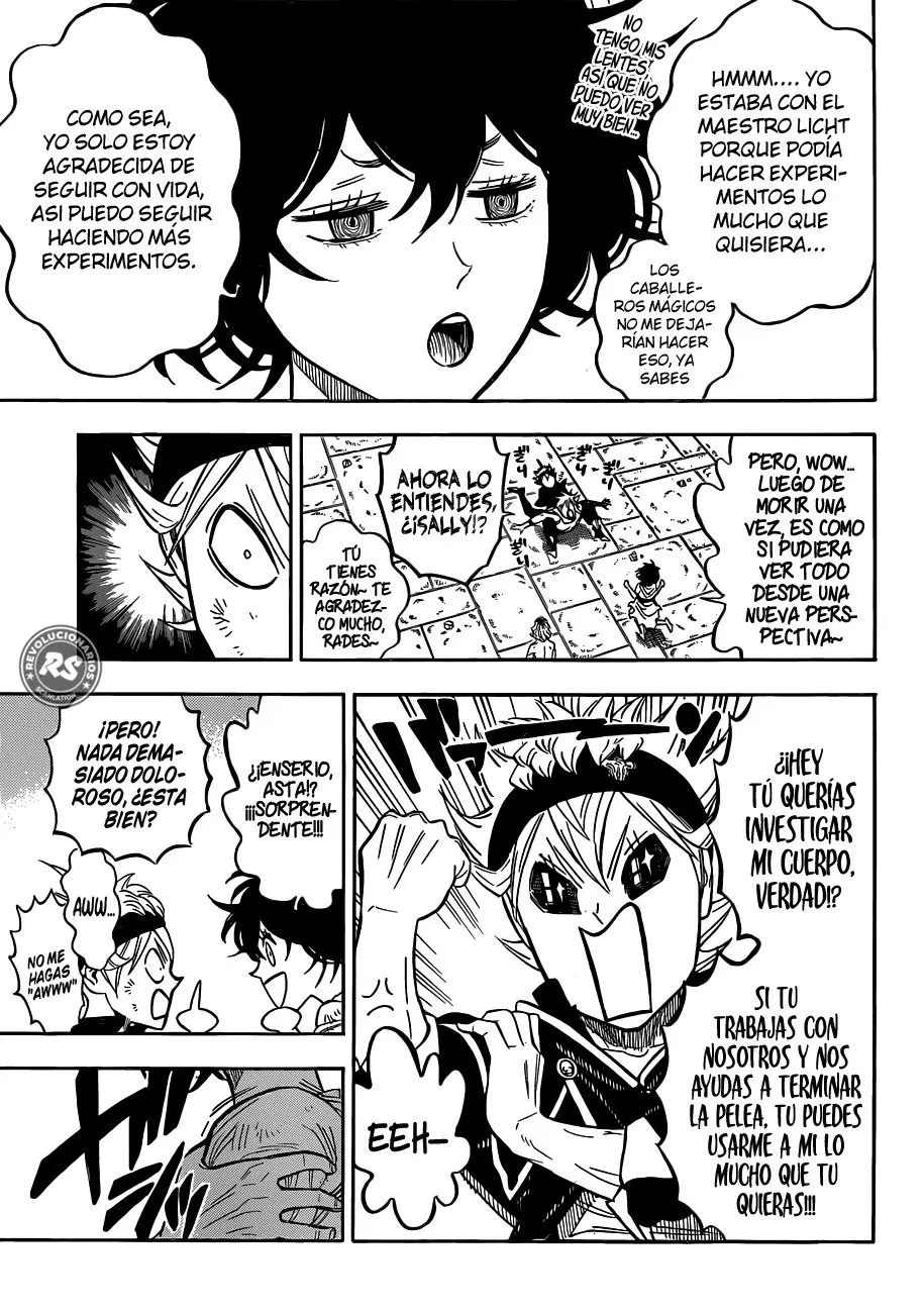 Black Clover capítulo 167, página 8