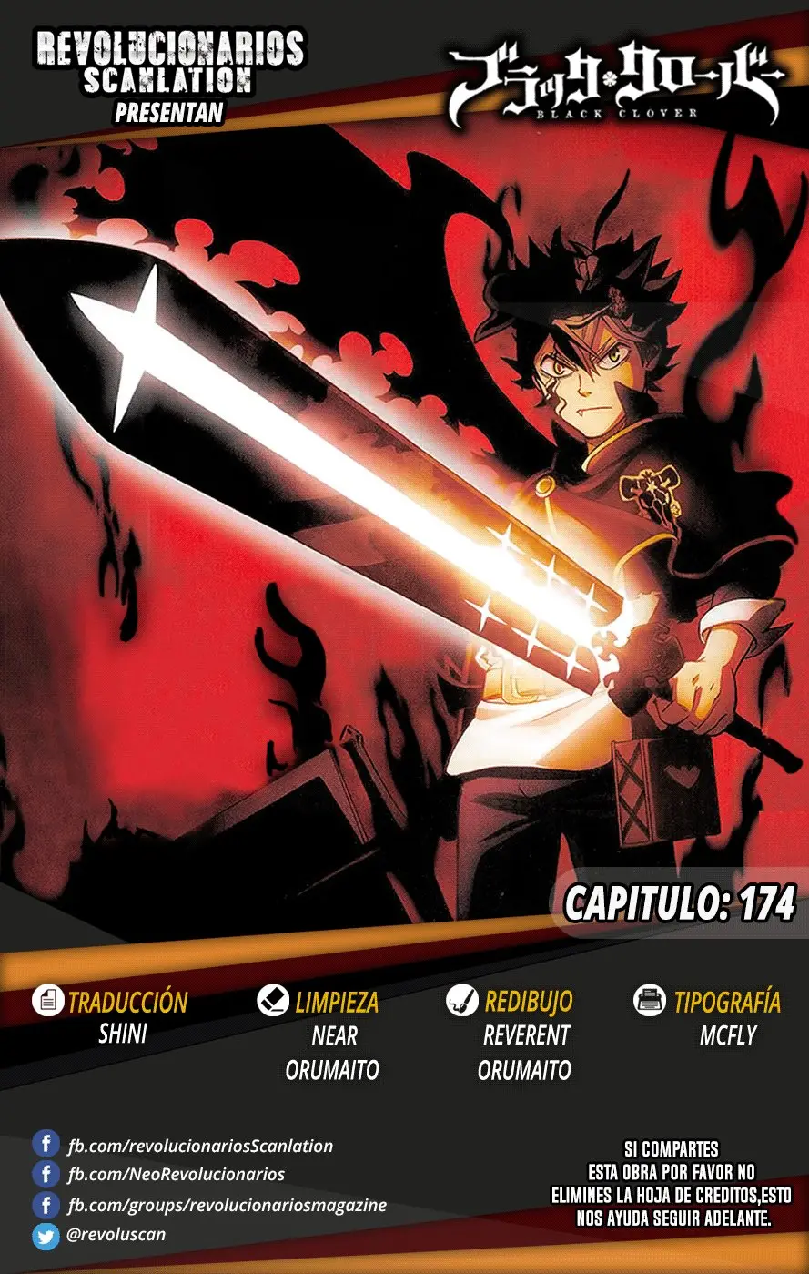Black Clover capítulo 174, página 1
